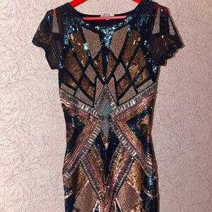 Vintage Spyzone Sequin Dress
